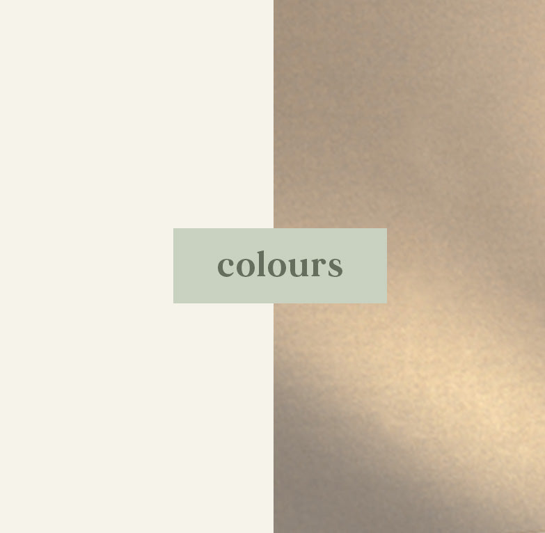 Cream & Pearlescent Taupe Circular Earrings