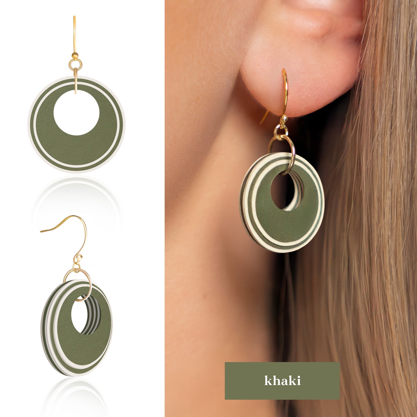 Circular Earrings | 5 Colours