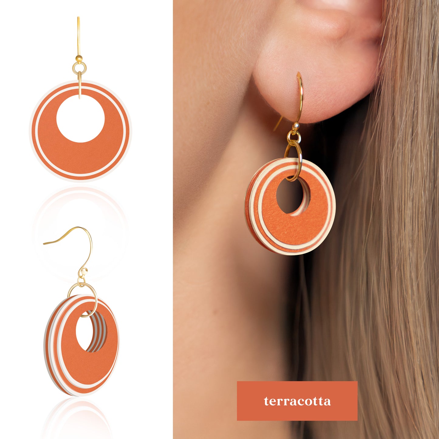 Circular Earrings | 5 Colours