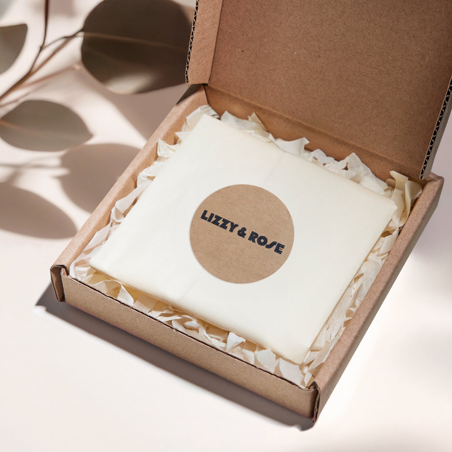 Pearlescent White & Navy Circular Earrings