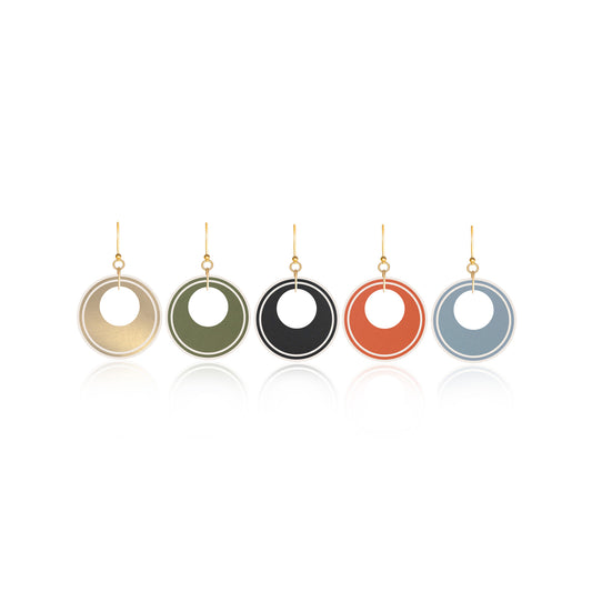 Circular Earrings | 5 Colours