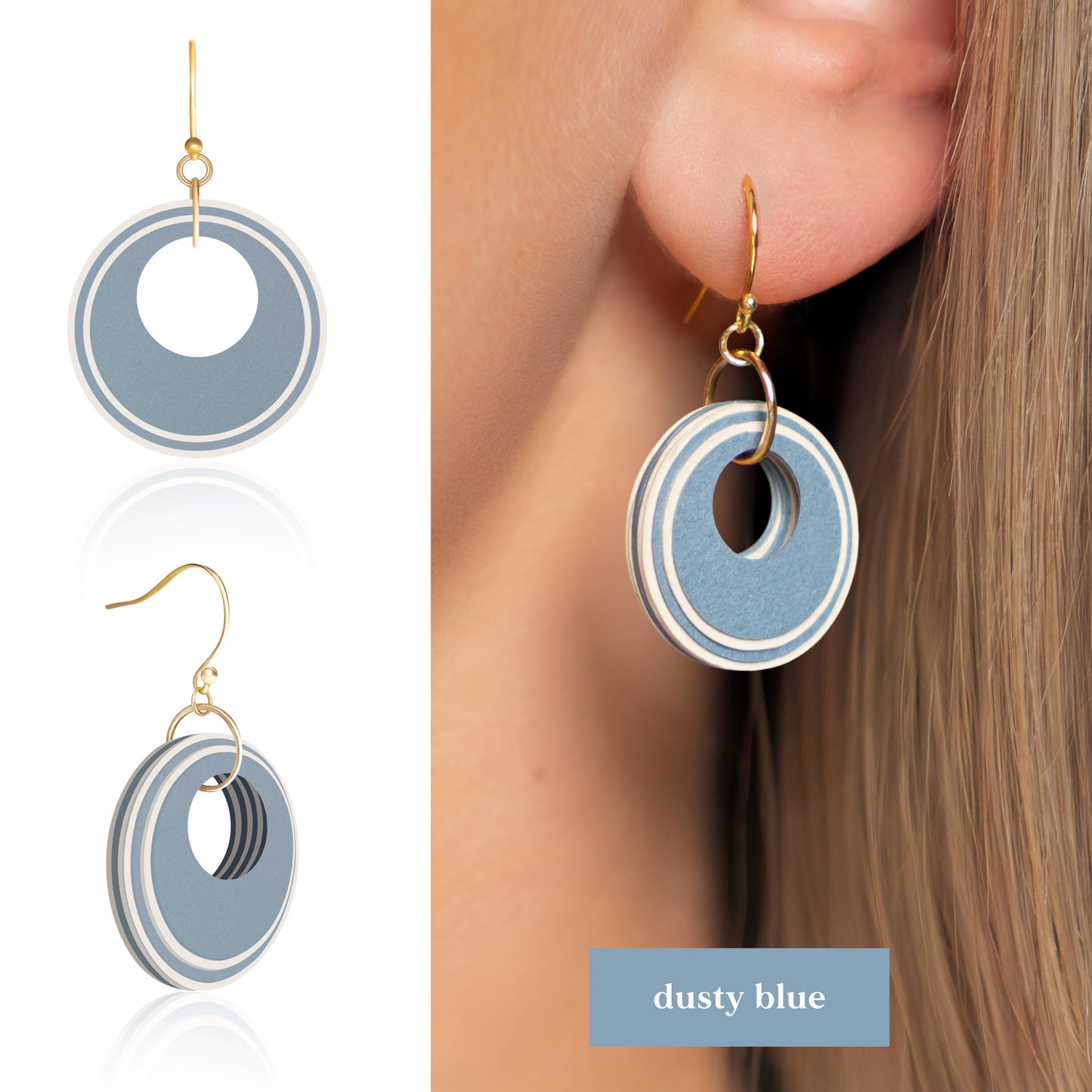 Circular Earrings | 5 Colours