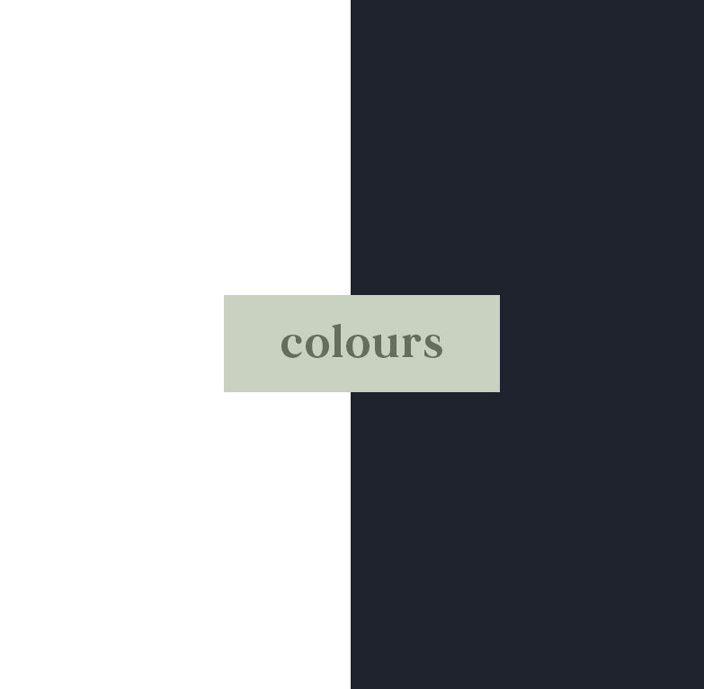 Pearlescent White & Navy Rectangle Geometric Matching Set